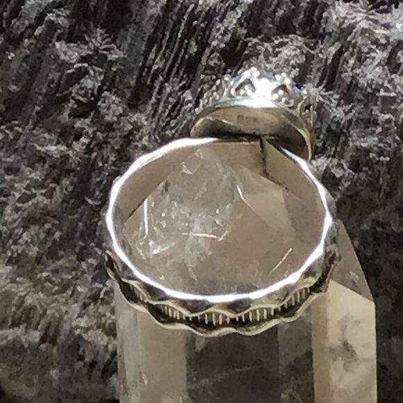 Ring, Ethiopian Opal in Sterling Silver Ring, size 6.5, NEW - Picture 6 of 8